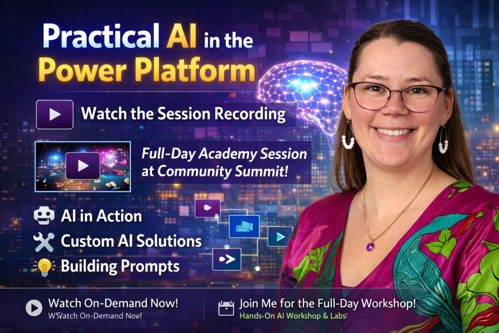 Practical AI in the Power Platform